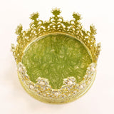 Dessous de verre/bougeoir Diana Crown