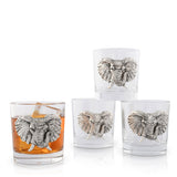 Lot de 4 verres à cocktail Elephant