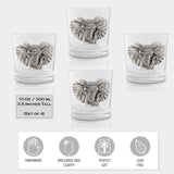 Lot de 4 verres à cocktail Elephant