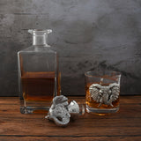 Elephant Decanter Set with Glasses