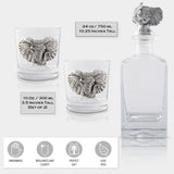 Elephant Decanter Set with Glasses