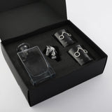 Coffret carafe équestre avec verres