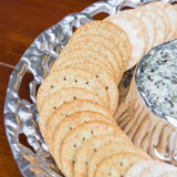 Chips de raisin et trempette