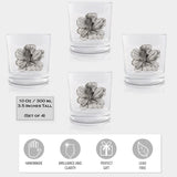 Magnolia Bar Glasses Set of 4