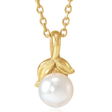 Lotus Pearl Necklace