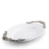 Lilacs Stoneware Serving Tray