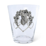 Horse Head Glass Ice Bucket