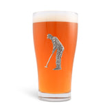 Verre à bière du golfeur