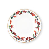 Assiette à soupe en porcelaine anglaise à motif de glands Norwood