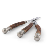 Composite Antler King Crown Steak Knife Set