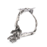 Pewter Oak Branch Napkin Ring