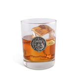 Lion Head Double Old Fashion Bar Glass