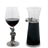 Hunting Dressed Fox Wine Glass