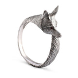 Pewter Fox Napkin Ring