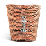 Anchor Hand Woven Wicker Rattan Champagne / Ice Bucket