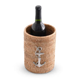 Anchor Hand Woven Wicker Rattan Utensils Holder