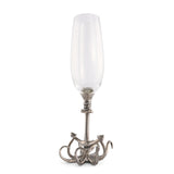 Octopus Pewter Stem Champagne Flute