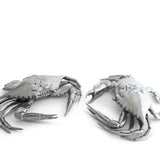 Pewter Blue Crabs Salt & Pepper Set