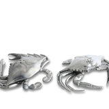 Pewter Blue Crabs Salt & Pepper Set