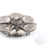 Pewter Marine Life Serving Tray