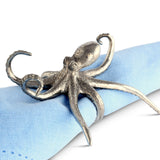 Pewter Octopus Napkin Ring