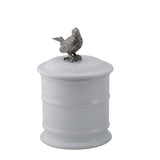 Song Bird Stoneware Canister