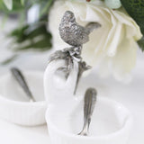 Song Bird Dbl Salt Cellar