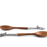 Song Bird Salad Server Set