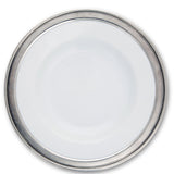 Classic Pewter Rim Dinner Plate