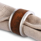 Modern Tribeca Teak Napkin Ring