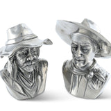 The Bandit and the Ranger Salt and Pepper Set