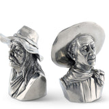 The Bandit and the Ranger Salt and Pepper Set