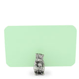 Pewter Squirrel Place Card Holder