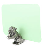 Pewter Squirrel Place Card Holder