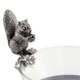 Squirrel Glass Nut Bowl