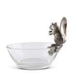 Squirrel Glass Nut Bowl