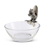 Squirrel Glass Nut Bowl