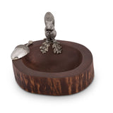 Standing Squirrel Nut Bowl & Scoop